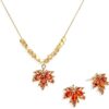 Fall Maple Leaf Jewelry Set